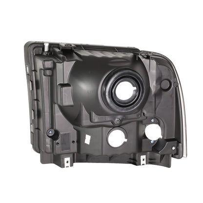 FAROS OE STYLE - 05-07 FORD F-250, F-350, F-450, F-550 SUPER DUTY - H13 HEADLIGHT / 3157A PARKING - CHROME HOUSING - RIGHT