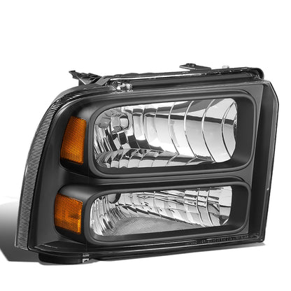 FAROS OE STYLE - 05-07 FORD F-250, F-350, F-450, F-550 SUPER DUTY - H13 HEADLIGHT / 3157A PARKING - BLACK HOUSING - RIGHT