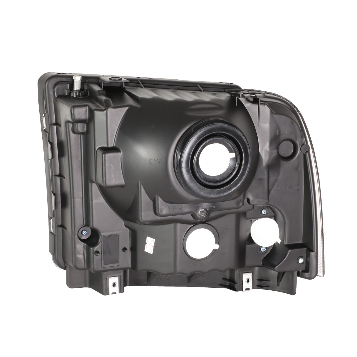 FAROS OE STYLE - 05-07 FORD F-250, F-350, F-450, F-550 SUPER DUTY - H13 HEADLIGHT / 3157A PARKING - BLACK HOUSING - RIGHT