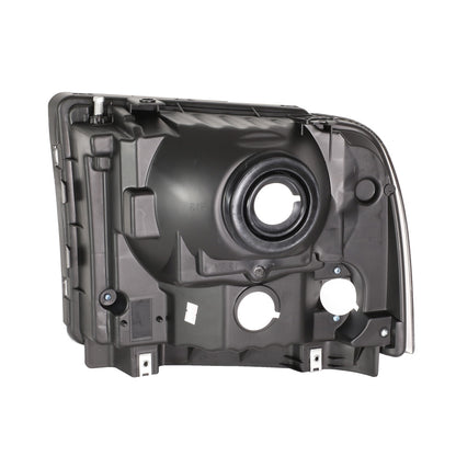 FAROS OE STYLE - 05-07 FORD F-250, F-350, F-450, F-550 SUPER DUTY - H13 HEADLIGHT / 3157A PARKING - BLACK HOUSING - RIGHT