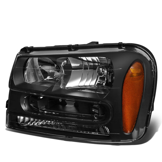 FAROS OE STYLE - 02-09 CHEVROLET TRAILBLAZER / 02-06 CHEVROLET TRAILBLAZER EXT - ONLY FITS MODELS WITH FULL LENGTH GRILL BAR - 9006 LOW BEAM / 9005 HIGH BEAM - LEFT