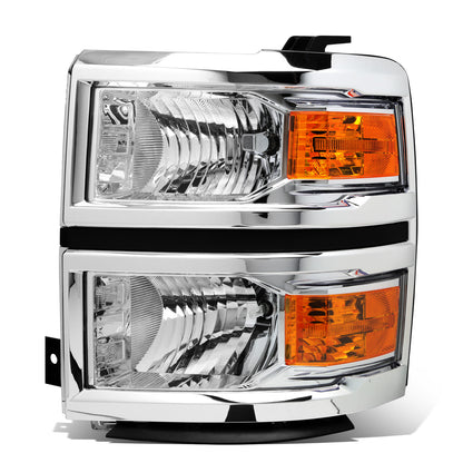FAROS OE STYLE - 14-15 CHEVROLET SILVERADO 1500 - FITS MODELS WITH HALOGEN HEADLIGHTS ONLY - H11 LOW BEAM / 9005 HIGH BEAM - LEFT