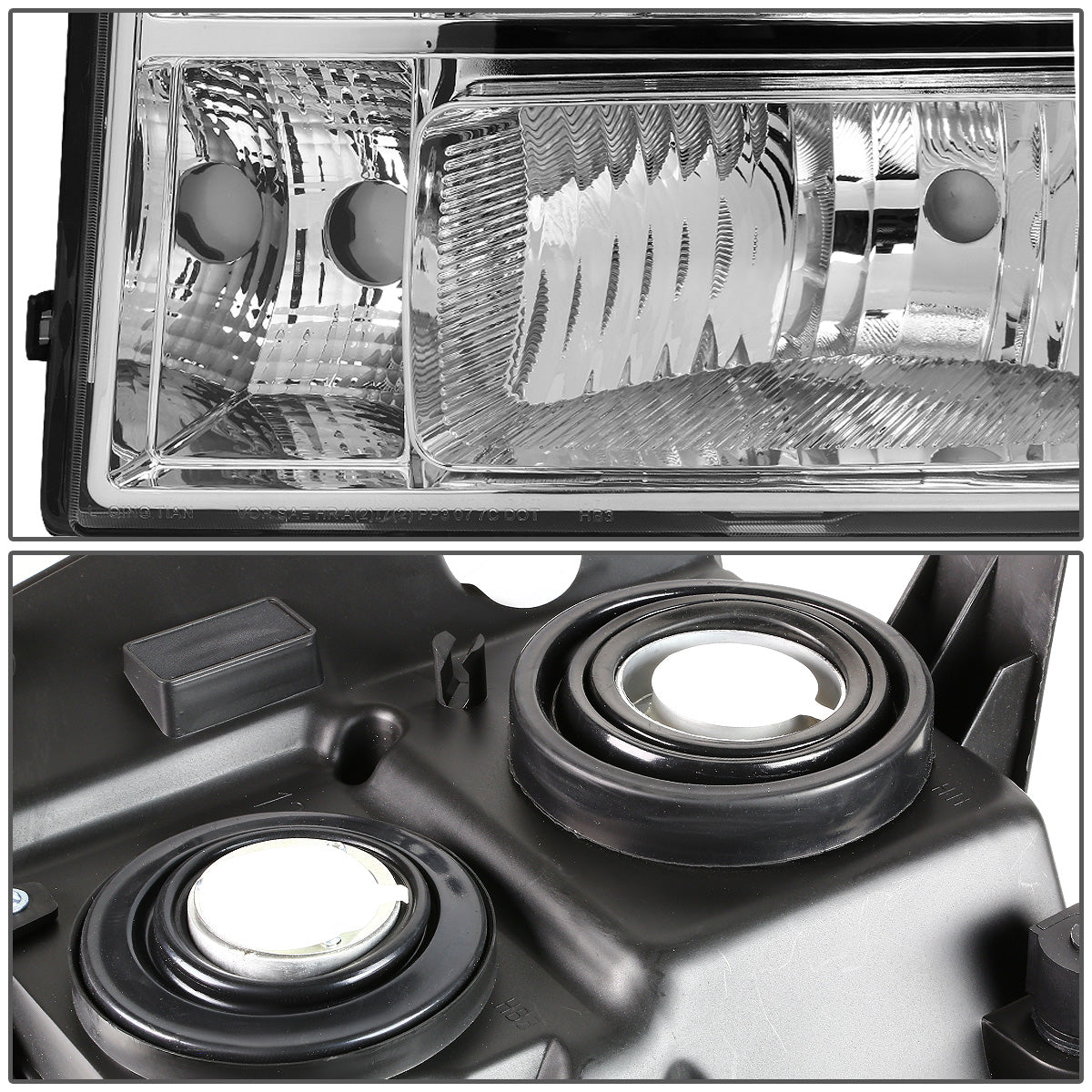 FAROS OE STYLE - 07-13 GMC SIERRA 1500 / 07-14 GMC SIERRA 2500 HD, 3500 HD - H11 LOW BEAM - 9005 HIGH BEAM - LEFT