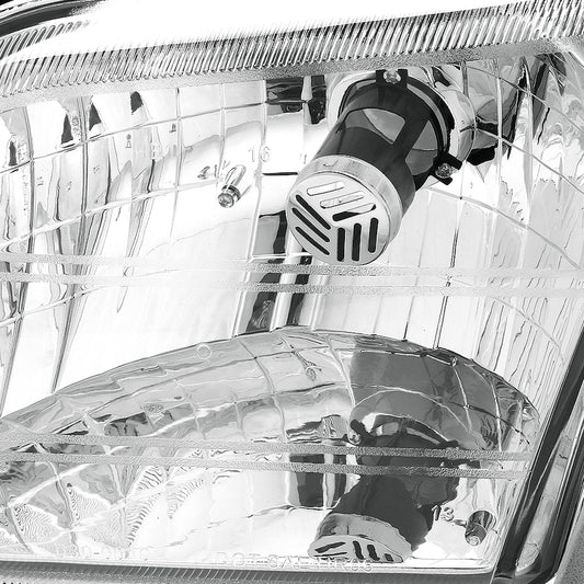 FAROS OE STYLE - 97-05 CHEVROLET VENTURE / 97-04 OLDSMOBILE SILHOUETTE / 99-05 PONTIAC MONTANA / 97-99 PONTIAC TRANS SPORT - USES 9004 / HB1 BULBS - CHROME HOUSING - LEFT