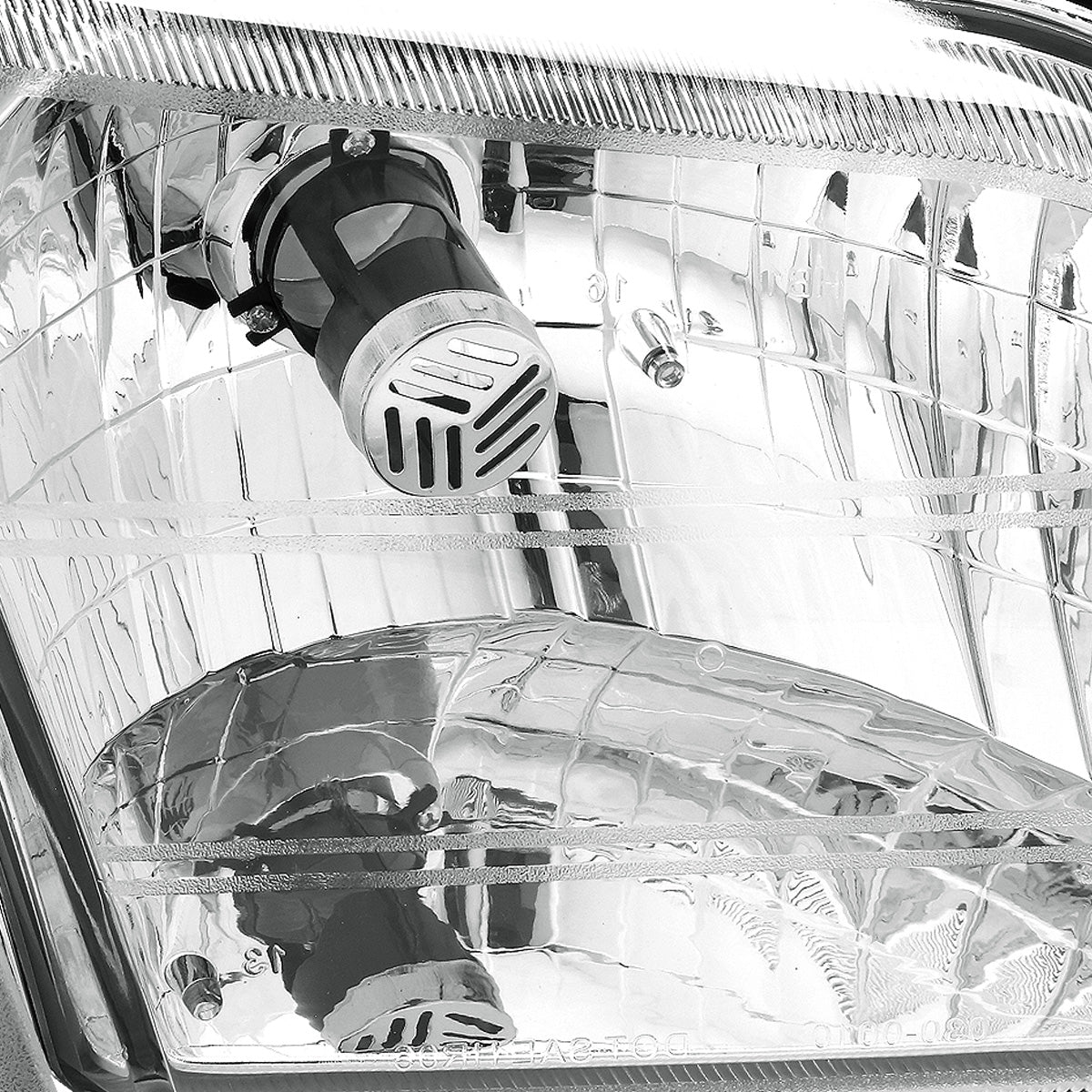 FAROS OE STYLE - 97-05 CHEVROLET VENTURE / 97-04 OLDSMOBILE SILHOUETTE / 99-05 PONTIAC MONTANA / 97-99 PONTIAC TRANS SPORT - USES 9004 / HB1 BULBS - CHROME HOUSING - RIGHT