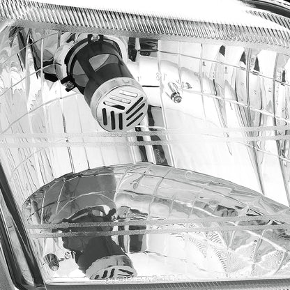 FAROS OE STYLE - 97-05 CHEVROLET VENTURE / 97-04 OLDSMOBILE SILHOUETTE / 99-05 PONTIAC MONTANA / 97-99 PONTIAC TRANS SPORT - USES 9004 / HB1 BULBS - CHROME HOUSING - RIGHT