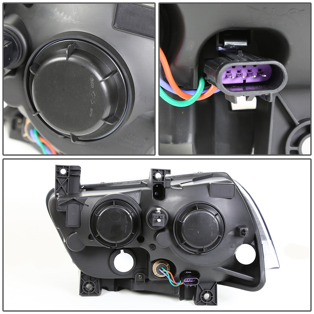 FAROS OE STYLE - 11-14 DODGE CHARGER - W/ HALOGEN HEADLAMPS - H11 LOW BEAM / 9005 HIGH BEAM - RIGHT