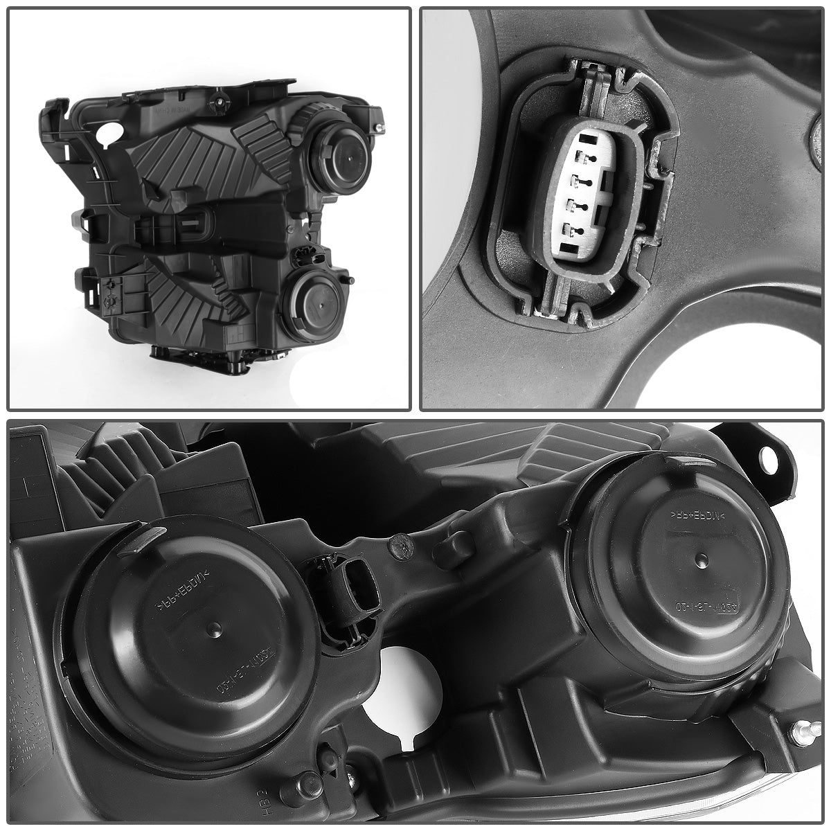 FAROS OE STYLE - 15-17 FORD F-150 - ONLY FITS MODELS W/ COMPOSITE HEADLIGHTS - H11 LOW BEAM / 9005 HIGH BEAM - CHROME HOUSING - RIGHT