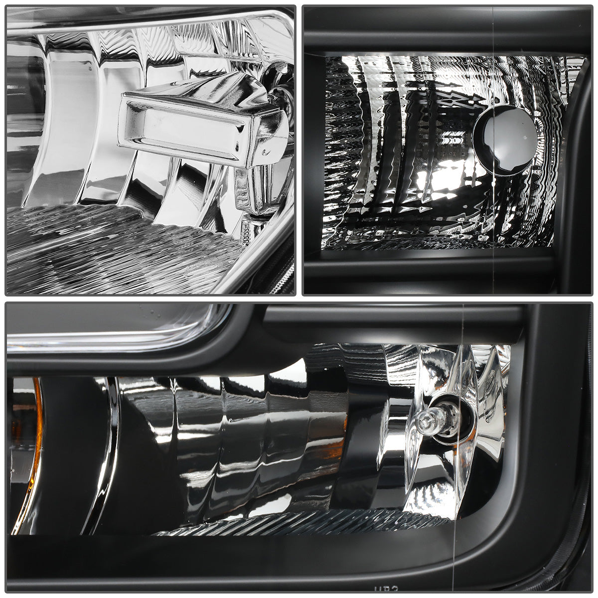 FAROS OE STYLE - 15-17 FORD F-150 - ONLY FITS MODELS W/ COMPOSITE HEADLIGHTS - H11 LOW BEAM / 9005 HIGH BEAM - BLACK HOUSING - LEFT