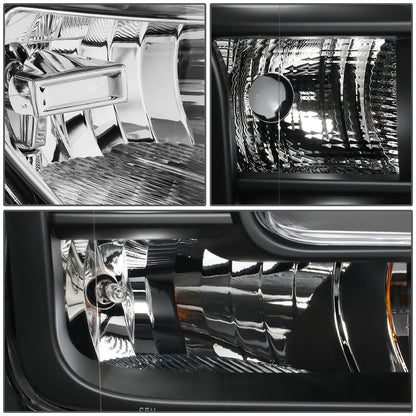 FAROS OE STYLE - 15-17 FORD F-150 - ONLY FITS MODELS W/ COMPOSITE HEADLIGHTS - H11 LOW BEAM / 9005 HIGH BEAM - BLACK HOUSING - RIGHT