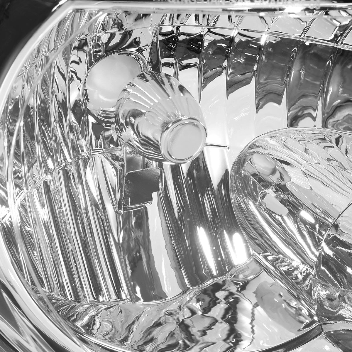 FAROS OE STYLE - 08-12 FORD ESCAPE - USES H13 HIGH/LOW BEAM BULBS - CHROME HOUSING - RIGHT