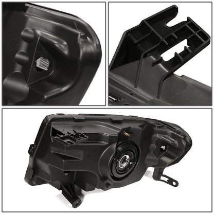 FAROS OE STYLE - 08-12 FORD ESCAPE - USES H13 HIGH/LOW BEAM BULBS - CHROME HOUSING - RIGHT