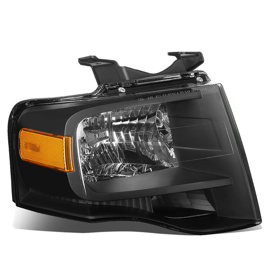 FAROS OE STYLE - 07-14 FORD EXPEDITION - H13 HEADLIGHT / 3157A PARKING - BLACK HOUSING - RIGHT