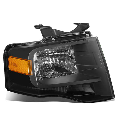 FAROS OE STYLE - 07-14 FORD EXPEDITION - H13 HEADLIGHT / 3157A PARKING - BLACK HOUSING - RIGHT