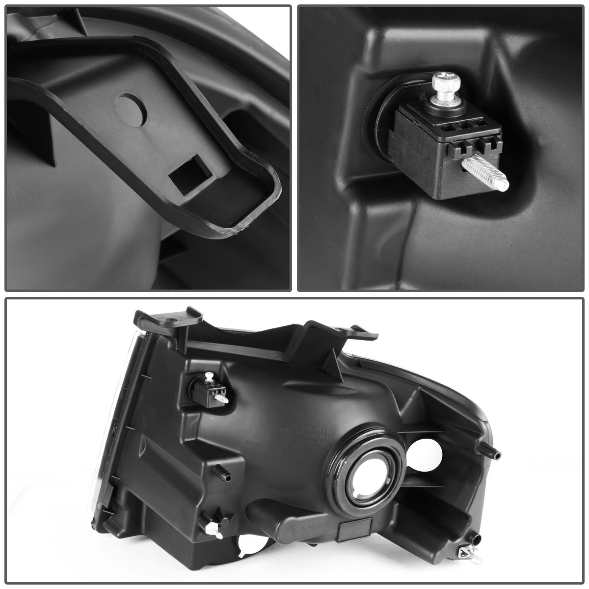 FAROS OE STYLE - 07-14 FORD EXPEDITION - H13 HEADLIGHT / 3157A PARKING - BLACK HOUSING - RIGHT