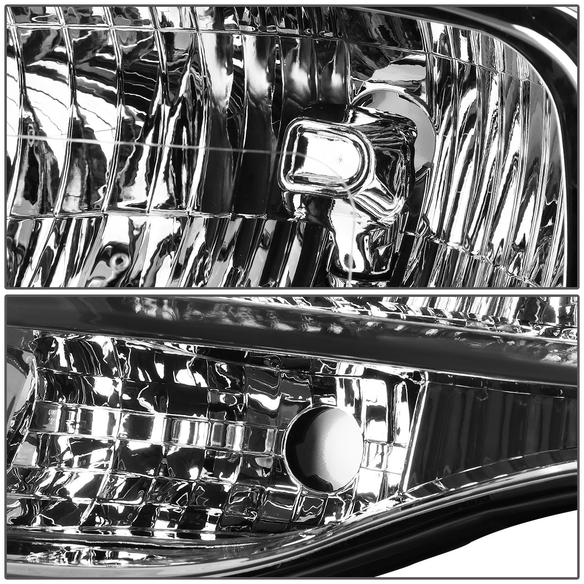 FAROS OE STYLE - 07-14 FORD EXPEDITION - H13 HEADLIGHT / 3157A PARKING - CHROME HOUSING - LEFT