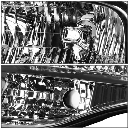 FAROS OE STYLE - 07-14 FORD EXPEDITION - H13 HEADLIGHT / 3157A PARKING - CHROME HOUSING - LEFT