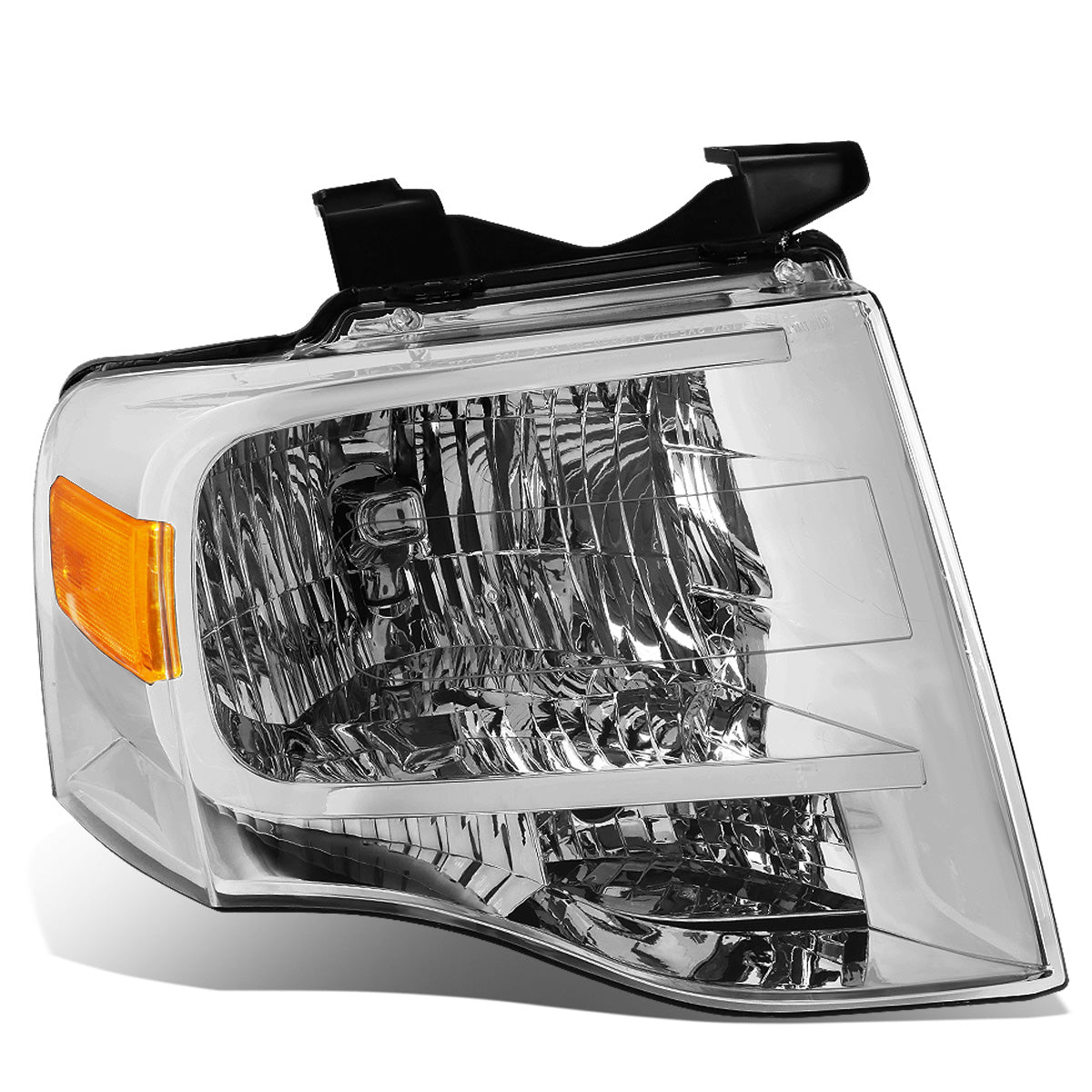 FAROS OE STYLE - 07-14 FORD EXPEDITION - H13 HEADLIGHT / 3157A PARKING - CHROME HOUSING - RIGHT