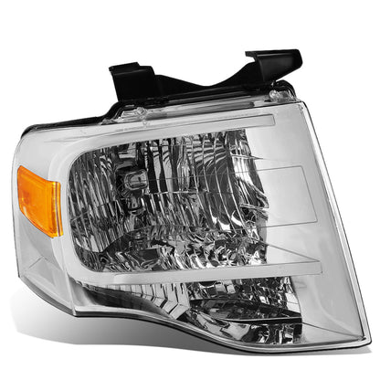 FAROS OE STYLE - 07-14 FORD EXPEDITION - H13 HEADLIGHT / 3157A PARKING - CHROME HOUSING - RIGHT