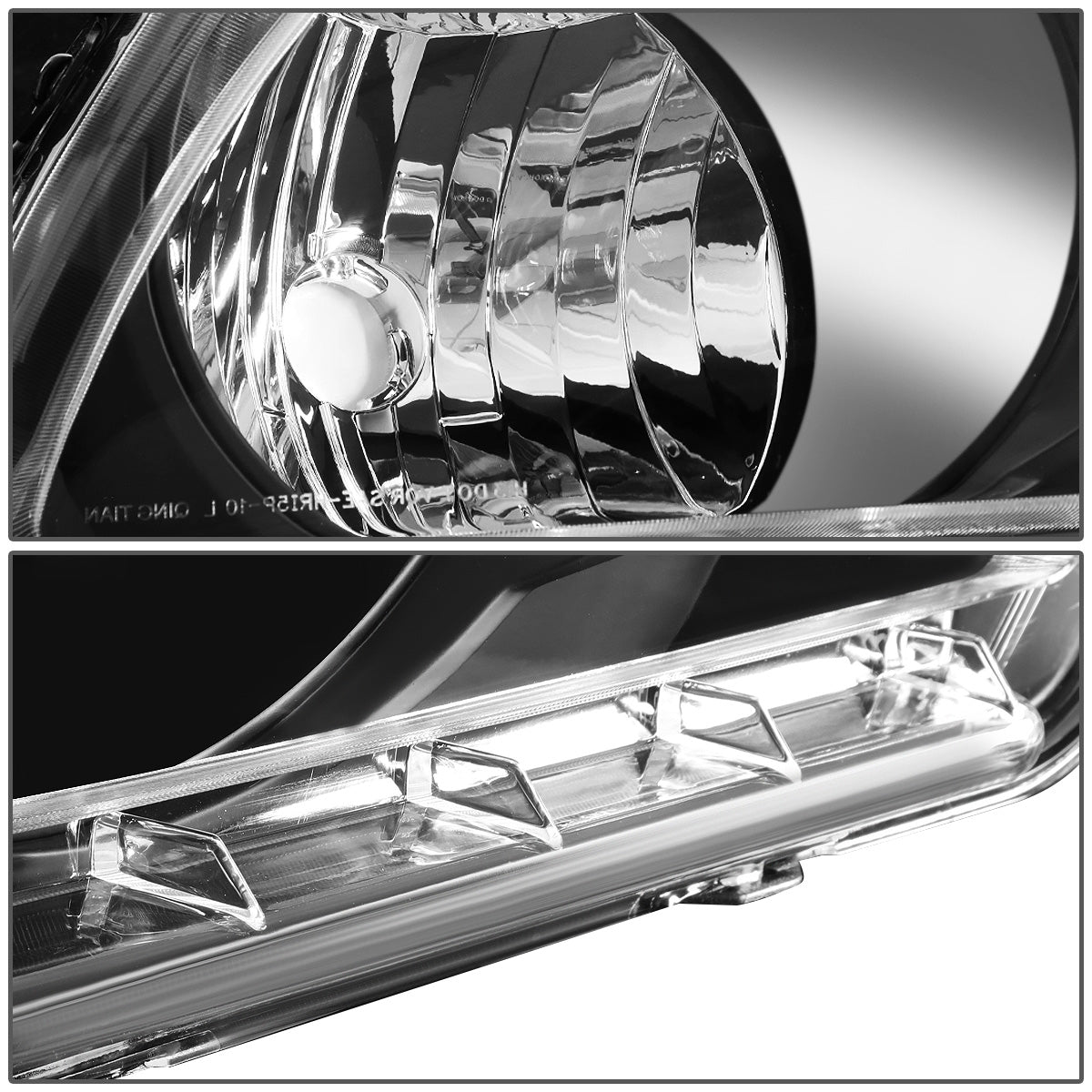 FAROS OE STYLE - 10-14 FORD MUSTANG - H13 HEADLIGHT / 3457 PARKING - RIGHT