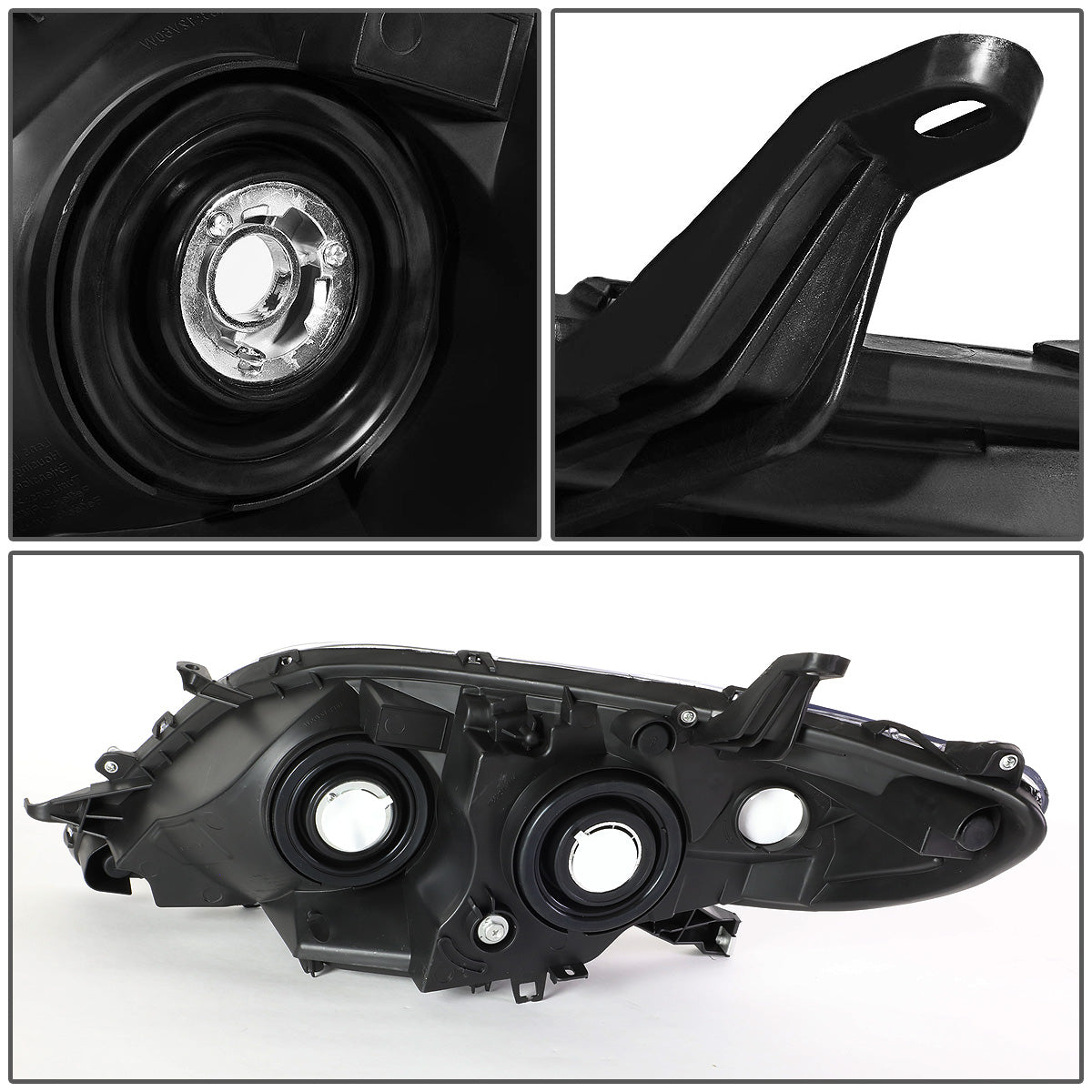 FAROS OE STYLE - 11-20 TOYOTA SIENNA - ONLY FITS MODELS W/ HALOGEN HEADLIGHTS - USES 9005 HIGH/H11 LOW BEAM BULBS - CHROME HOUSING - RIGHT