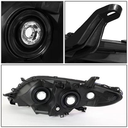 FAROS OE STYLE - 11-20 TOYOTA SIENNA - ONLY FITS MODELS W/ HALOGEN HEADLIGHTS - USES 9005 HIGH/H11 LOW BEAM BULBS - CHROME HOUSING - RIGHT