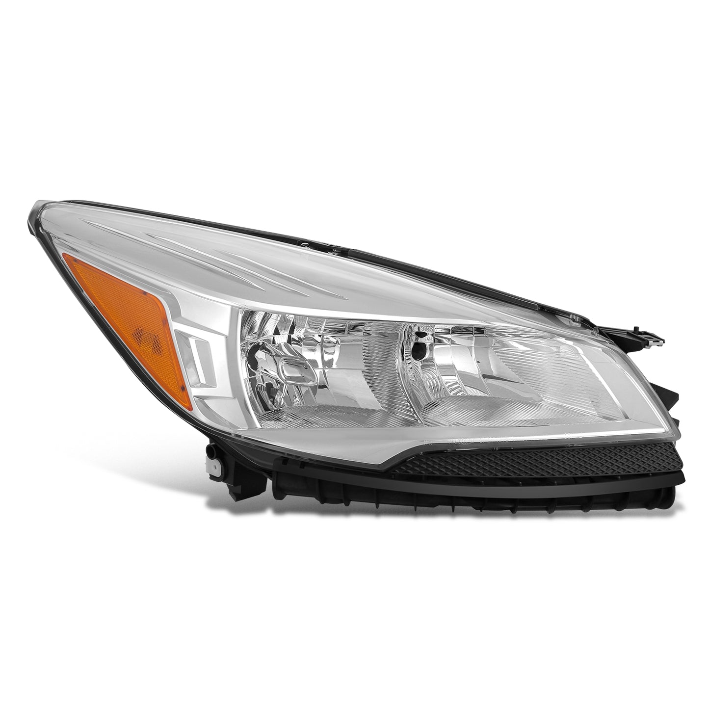 FAROS OE STYLE - 13-16 FORD ESCAPE - WITH FACTORY HALOGEN HEADLAMPS - H11 LOW / 9005 HIGH / 168 MARKER / 7440 TURN SIGNAL - CHROME HOUSING - RIGHT
