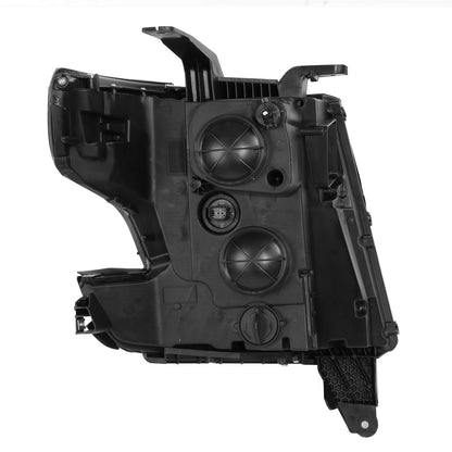 FAROS OE STYLE - 15-20 CHEVY TAHOE / 15-20 CHEVY SUBURBAN / 16-19 CHEVY SUBURBAN 3500HD - USES 9005 HIGH/H7 LOW BEAM BULBS - BLACK HOUSING - LEFT