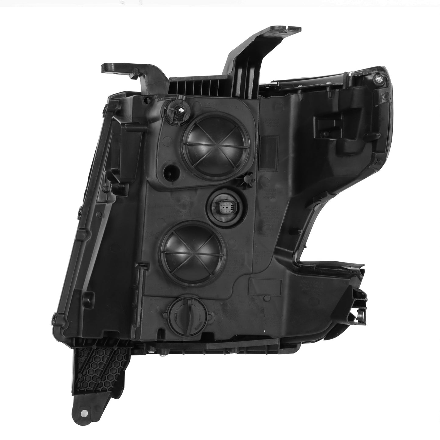 FAROS OE STYLE - 15-20 CHEVY TAHOE / 15-20 CHEVY SUBURBAN / 16-19 CHEVY SUBURBAN 3500HD - USES 9005 HIGH/H7 LOW BEAM BULBS - BLACK HOUSING - RIGHT