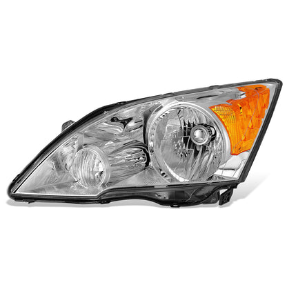 FAROS OE STYLE - 07-11 HONDA CR-V - 9003 HIGH / LOW BEAM / 168 MARKER / 7440NA TURN SIGNAL - CHROME HOUSING - LEFT