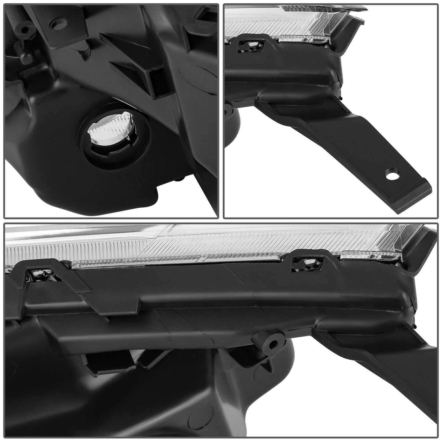 FAROS OE STYLE - 07-11 HONDA CR-V - 9003 HIGH / LOW BEAM / 168 MARKER / 7440NA TURN SIGNAL - CHROME HOUSING - RIGHT