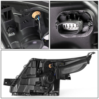 FAROS OE STYLE - 11-15 FORD EXPLORER - USES H7 HIGH/LOW BEAM BULBS - BLACK HOUSING - RIGHT