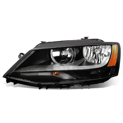 FAROS OE STYLE - 11-18 VOLKSWAGEN JETTA 4-DOOR SEDAN - FITS MODELS W/ HALOGEN HEADLIGHTS ONLY - USES H7 HIGH/LOW BEAM BULBS - LEFT