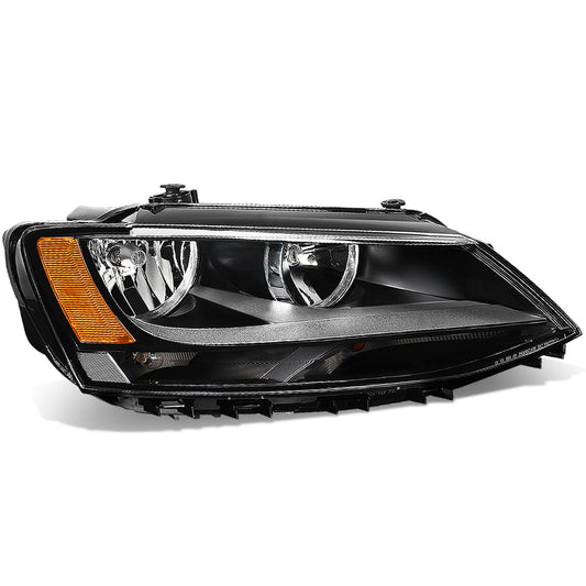 FAROS OE STYLE - 11-18 VOLKSWAGEN JETTA 4-DOOR SEDAN - FITS MODELS W/ HALOGEN HEADLIGHTS ONLY - USES H7 HIGH/LOW BEAM BULBS - RIGHT