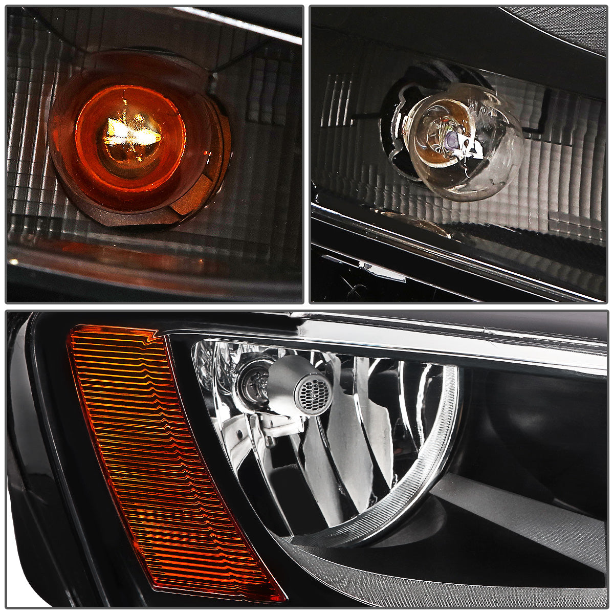 FAROS OE STYLE - 11-18 VOLKSWAGEN JETTA 4-DOOR SEDAN - FITS MODELS W/ HALOGEN HEADLIGHTS ONLY - USES H7 HIGH/LOW BEAM BULBS - RIGHT