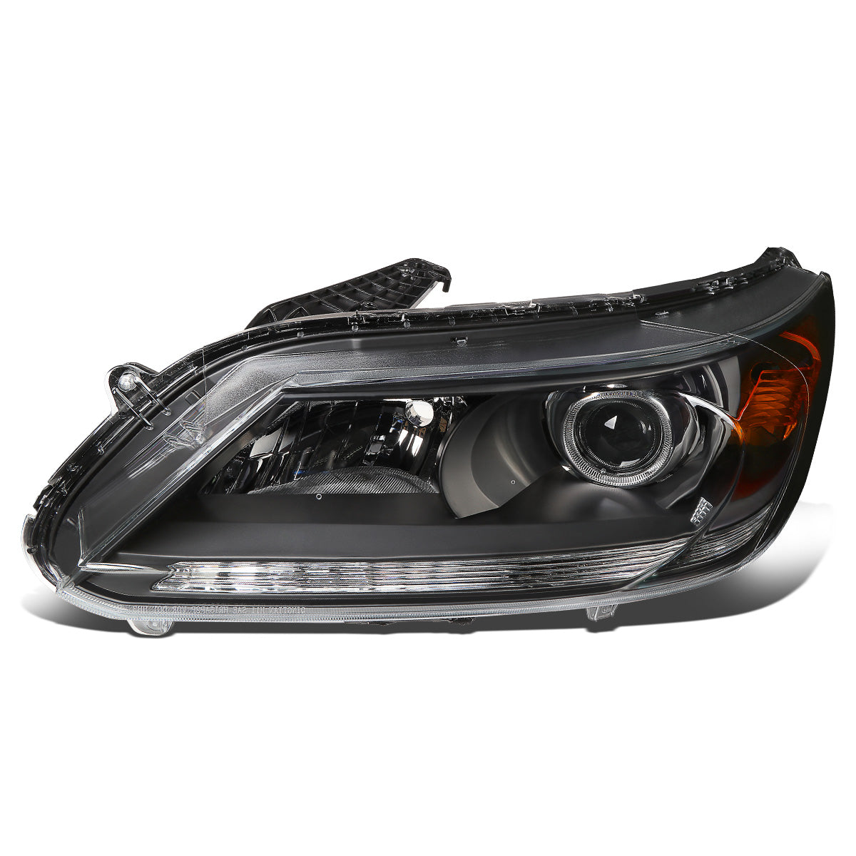 FAROS OE STYLE - 13-15 HONDA ACCORD 4-DOOR - DOES NOT FIT EX-L / TOURING MODELS W/ LED DRL - USES 9005 HIGH/H11 LOW BEAM BULBS - LEFT