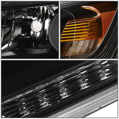 FAROS OE STYLE - 13-15 HONDA ACCORD 4-DOOR - DOES NOT FIT EX-L / TOURING MODELS W/ LED DRL - USES 9005 HIGH/H11 LOW BEAM BULBS - LEFT