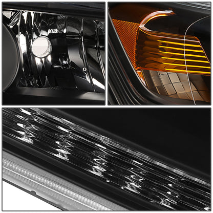 FAROS OE STYLE - 13-15 HONDA ACCORD 4-DOOR - DOES NOT FIT EX-L / TOURING MODELS W/ LED DRL - USES 9005 HIGH/H11 LOW BEAM BULBS - RIGHT