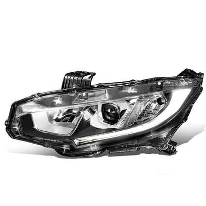 FAROS OE STYLE - 16-20 HONDA CIVIC - FITS MODELS W/ HALOGEN HEADLIGHTS ONLY - H11 LOW BEAM / 9005 HIGH BEAM - LEFT