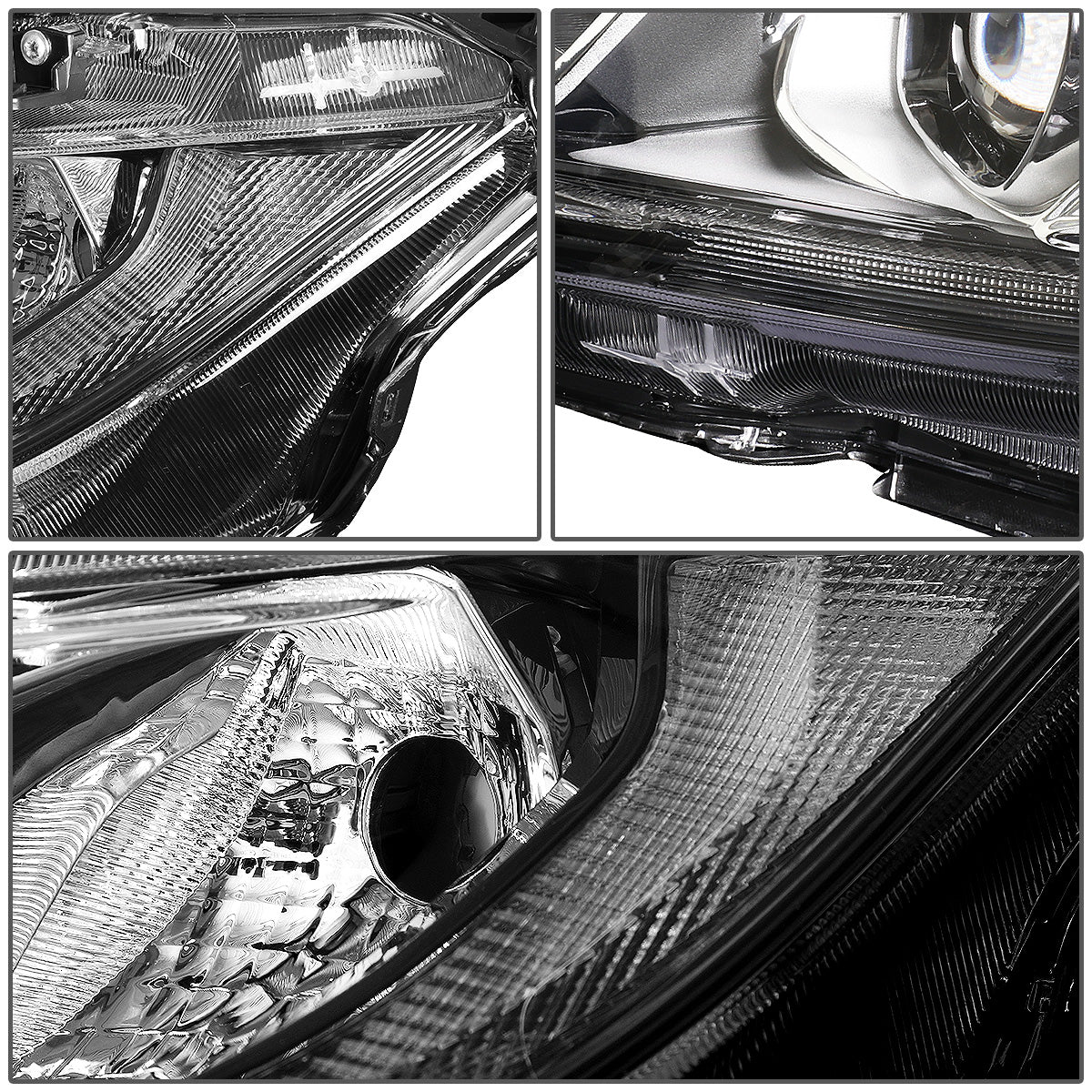 FAROS OE STYLE - 16-20 HONDA CIVIC - FITS MODELS W/ HALOGEN HEADLIGHTS ONLY - H11 LOW BEAM / 9005 HIGH BEAM - LEFT