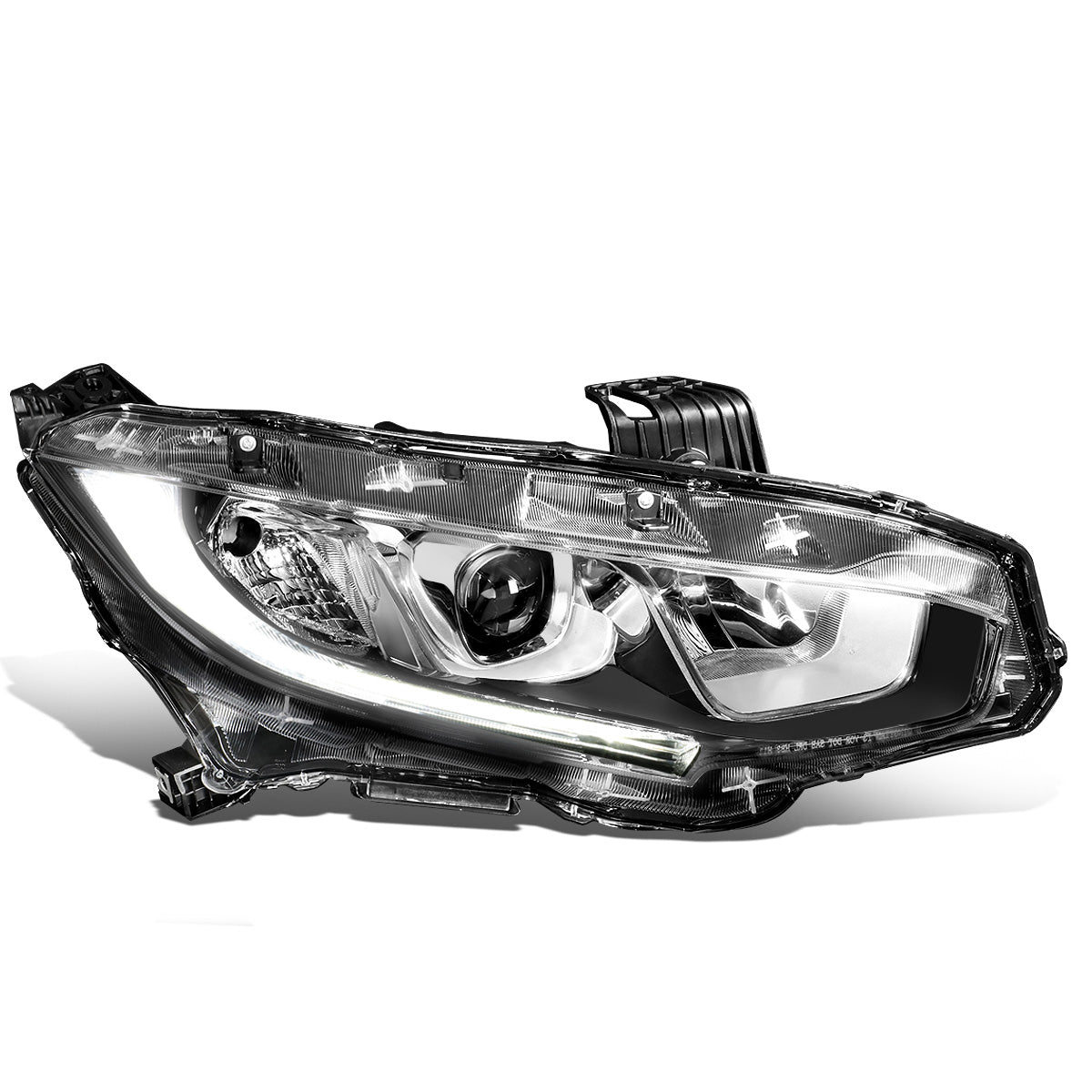 FAROS OE STYLE - 16-20 HONDA CIVIC - FITS MODELS W/ HALOGEN HEADLIGHTS ONLY - H11 LOW BEAM / 9005 HIGH BEAM - RIGHT