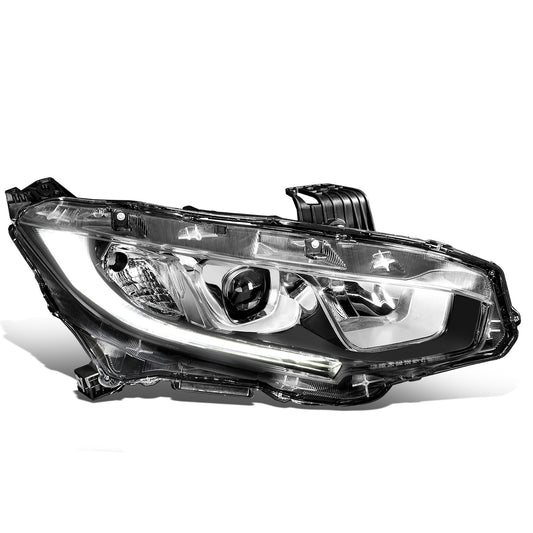 FAROS OE STYLE - 16-20 HONDA CIVIC - FITS MODELS W/ HALOGEN HEADLIGHTS ONLY - H11 LOW BEAM / 9005 HIGH BEAM - RIGHT