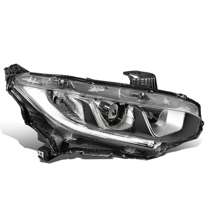 FAROS OE STYLE - 16-20 HONDA CIVIC - FITS MODELS W/ HALOGEN HEADLIGHTS ONLY - H11 LOW BEAM / 9005 HIGH BEAM - RIGHT