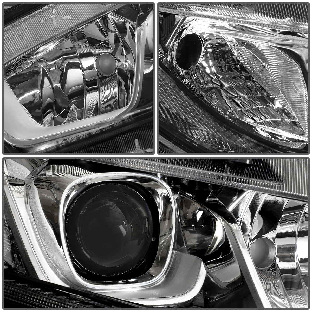 FAROS OE STYLE - 16-20 HONDA CIVIC - FITS MODELS W/ HALOGEN HEADLIGHTS ONLY - H11 LOW BEAM / 9005 HIGH BEAM - RIGHT