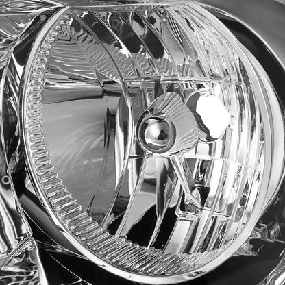 FAROS OE STYLE - 11-13 DODGE DURANGO - ONLY FITS MODELS W/ HALOGEN HEADLIGHTS - H11 LOW BEAM / 9005 HIGH BEAM - CHROME HOUSING - LEFT