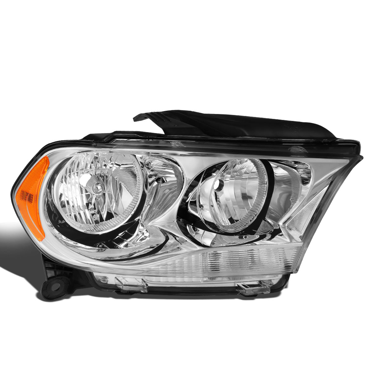 FAROS OE STYLE - 11-13 DODGE DURANGO - ONLY FITS MODELS W/ HALOGEN HEADLIGHTS - H11 LOW BEAM / 9005 HIGH BEAM - CHROME HOUSING - RIGHT