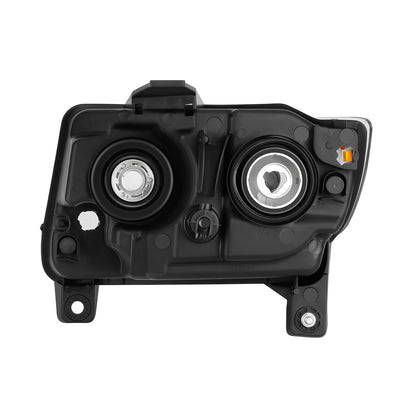 FAROS OE STYLE - 11-13 JEEP GRAND CHEROKEE - H11 LOW / 9005 HIGH / 12961 MARKER / 7443NA TURN SIGNAL - CHROME HOUSING - RIGHT