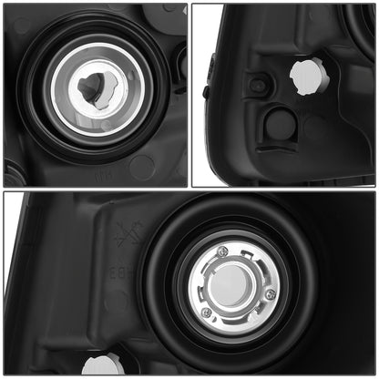 FAROS OE STYLE - 11-13 JEEP GRAND CHEROKEE - H11 LOW / 9005 HIGH / 12961 MARKER / 7443NA TURN SIGNAL - CHROME HOUSING - RIGHT