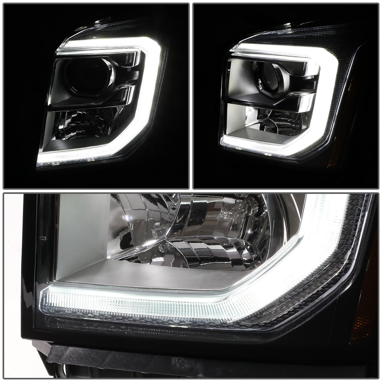 FAROS OE STYLE - 15-20 GMC YUKON / 15-20 GMC YUKON XL - FITS HALOGEN HEADLIGHT MODELS ONLY - LEFT