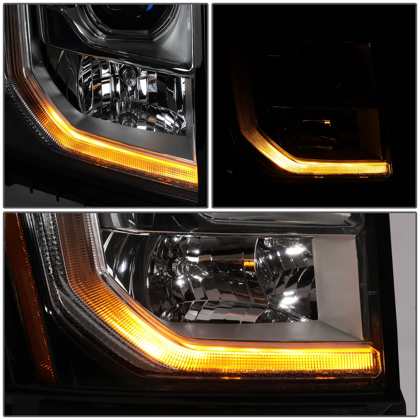 FAROS OE STYLE - 15-20 GMC YUKON / 15-20 GMC YUKON XL - FITS HALOGEN HEADLIGHT MODELS ONLY - RIGHT